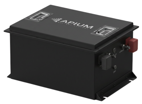 Apium 36V 105Ah LiFePO4 lithium golf cart battery